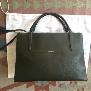 BNWT! Coach Borough Bag in Hunter Green